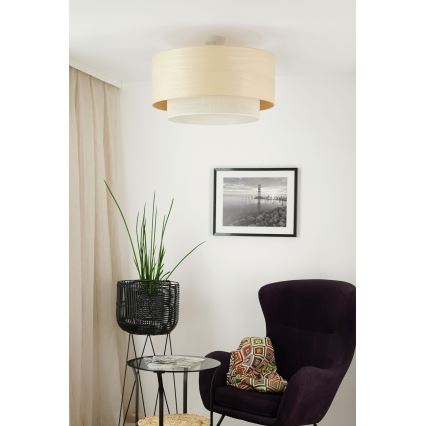 Brilagi - Żyrandol natynkowy ARIZONA BOHO 1xE27/15W/230V śr. 60 cm beżowy