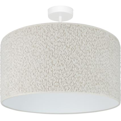 Brilagi - Żyrandol natynkowy BOUCLE ROLLER 1xE27/15W/230V śr. 45 cm kremowy