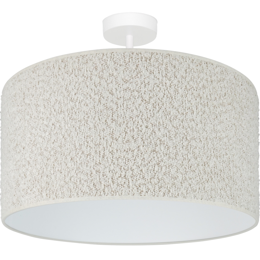Brilagi - Żyrandol natynkowy BOUCLE ROLLER 1xE27/15W/230V śr. 45 cm kremowy