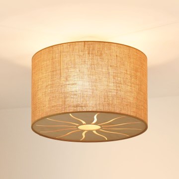 Brilagi - Żyrandol natynkowy COUNTRY ROLLER 1xE27/15W/230V śr. 50 cm beżowy