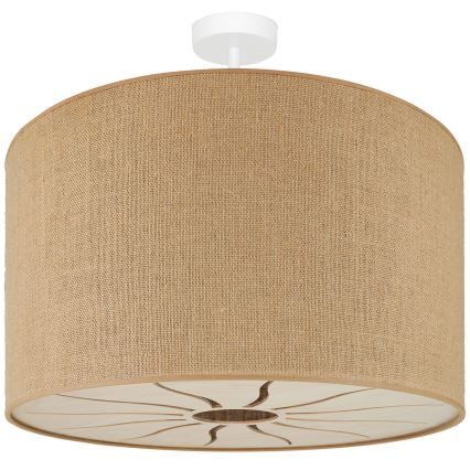 Brilagi - Żyrandol natynkowy COUNTRY ROLLER 1xE27/15W/230V śr. 50 cm beżowy