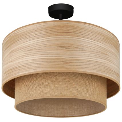 Brilagi - Żyrandol natynkowy MONTANA BOHO 1xE27/15W/230V śr. 45 cm brązowy