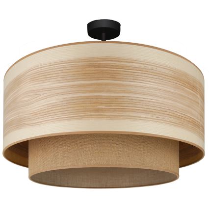 Brilagi - Żyrandol natynkowy MONTANA BOHO 1xE27/15W/230V śr. 60 cm brązowy