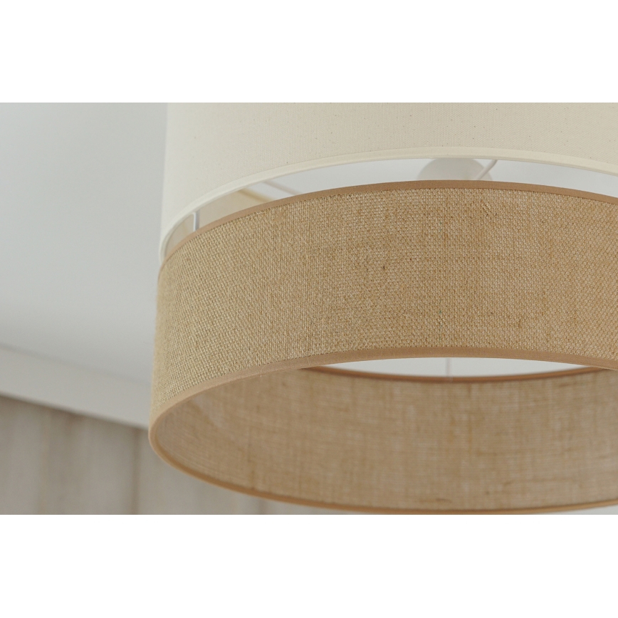 Brilagi - Żyrandol natynkowy ROYAL YUTE 1xE27/15W/230V śr. 40 cm beżowy/kremowy