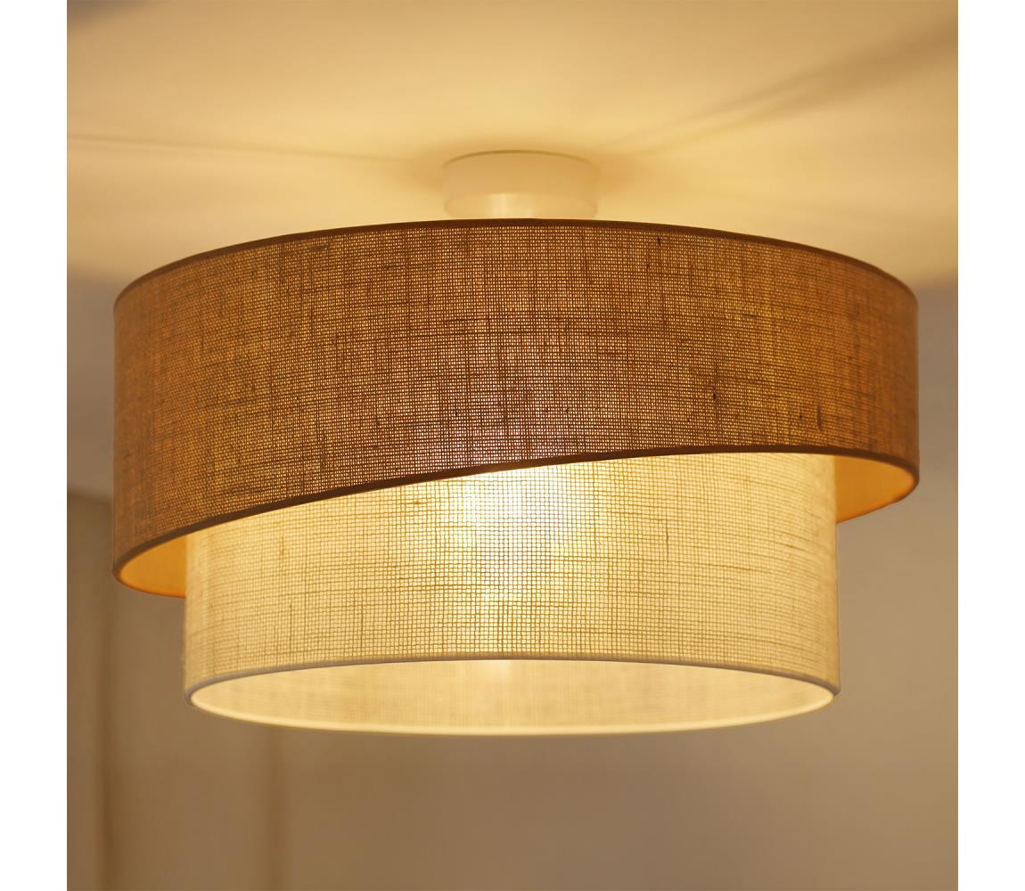 Brilagi - Żyrandol natynkowy SHINE 1xE27/15W/230V śr. 50 cm beżowy/kremowy