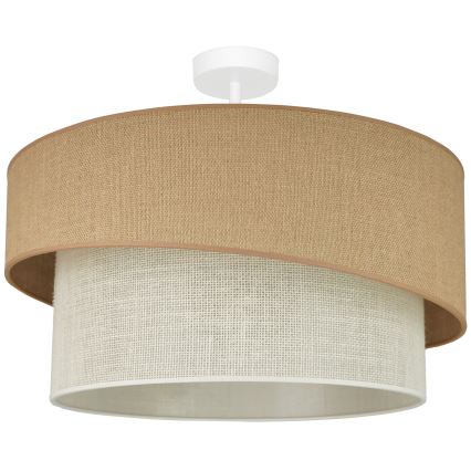 Brilagi - Żyrandol natynkowy SHINE 1xE27/15W/230V śr. 50 cm beżowy/kremowy