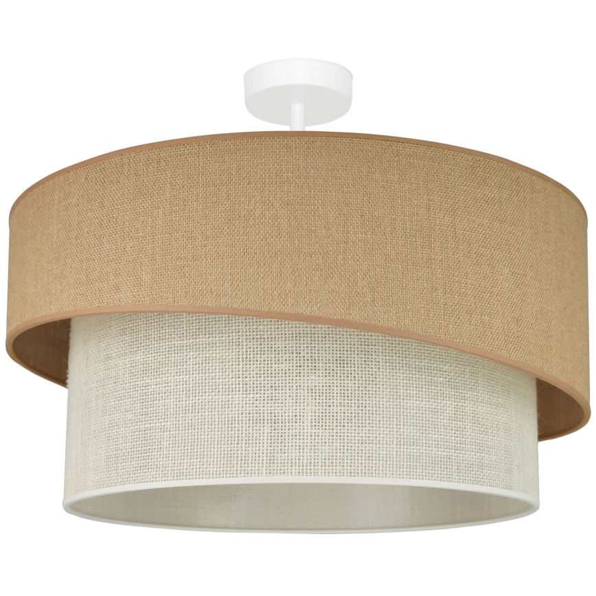 Brilagi - Żyrandol natynkowy SHINE 1xE27/15W/230V śr. 50 cm beżowy/kremowy