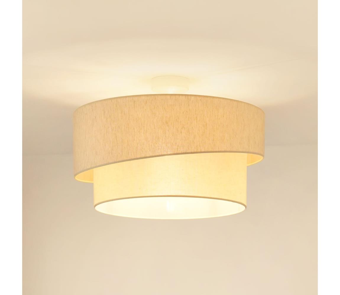 Brilagi - Żyrandol natynkowy SHINE 1xE27/15W/230V śr. 50 cm kremowy