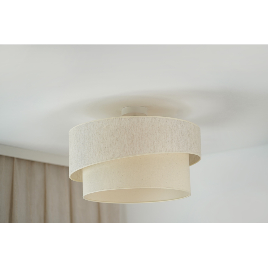 Brilagi - Żyrandol natynkowy SHINE 1xE27/15W/230V śr. 50 cm kremowy