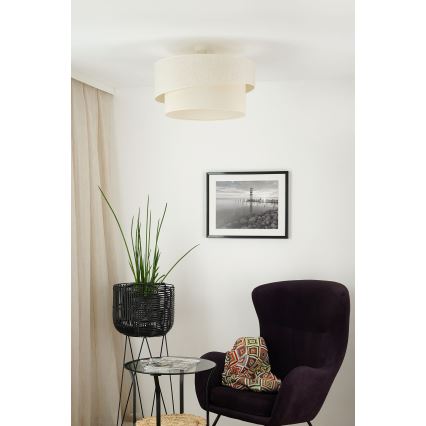 Brilagi - Żyrandol natynkowy SHINE 1xE27/15W/230V śr. 50 cm kremowy