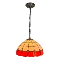 Brilagi - żyrandol witrażowy Tiffany na łańcuchu SIENNA 1xE27/60W/230V śr. 40 cm