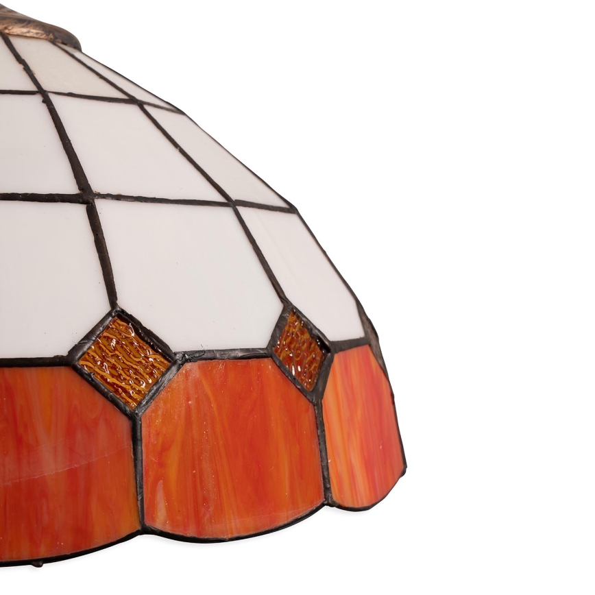 Brilagi - żyrandol witrażowy Tiffany na łańcuchu SIENNA 1xE27/60W/230V śr. 40 cm
