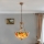 Brilagi - żyrandol witrażowy Tiffany na łańcuchu SUNFLOWER 3xE27/60W/230V śr. 50 cm