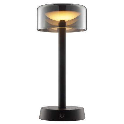 Brilliant - LED ściemnialna, ładowalna, dotykowa lampa stołowa zewnętrzna RAZOR LED/2,5W/5V 2700K 2600 mAh IP44 czarna