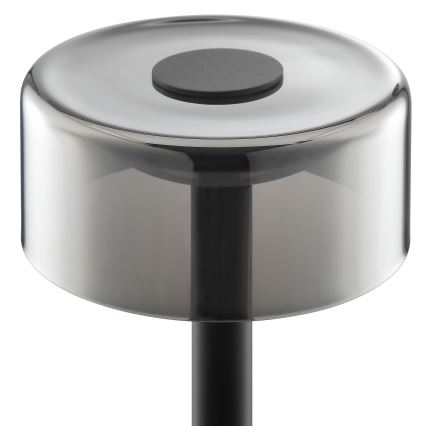 Brilliant - LED ściemnialna, ładowalna, dotykowa lampa stołowa zewnętrzna RAZOR LED/2,5W/5V 2700K 2600 mAh IP44 czarna