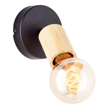 Brilliant - Kinkiet punktowy 1xE27/28W/230V bambus