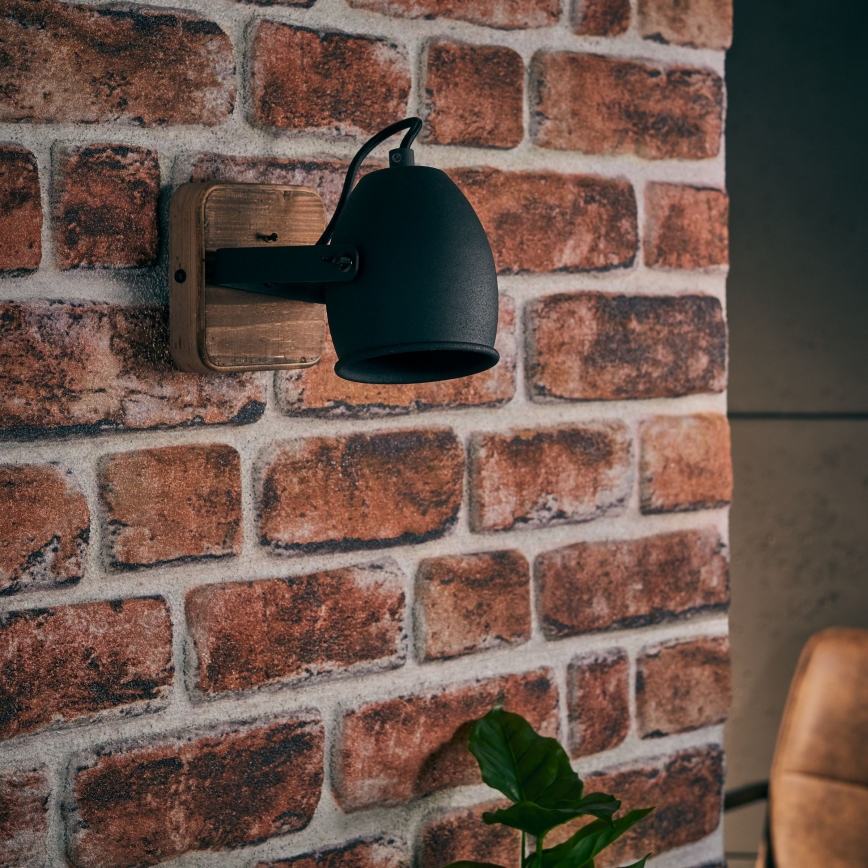 Brilliant - Kinkiet punktowy CROWTON 1xGU10/6W/230V sosna