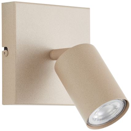Brilliant - Kinkiet punktowy LED JELLO 1xGU10/5W/230V beżowy
