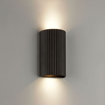 Brilliant - Kinkiet UNDULA 2xGU10/10W/230V czarny