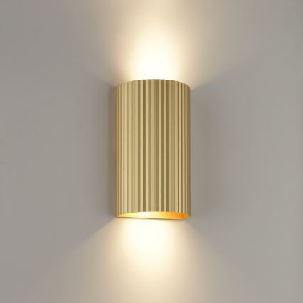 Brilliant - Kinkiet UNDULA 2xGU10/10W/230V złoty