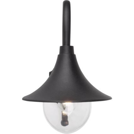 Brilliant - Kinkiet zewnętrzny BERNA 1xE27/60W/230V IP44 czarny
