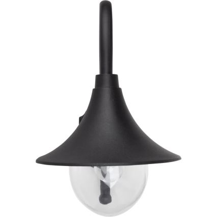 Brilliant - Kinkiet zewnętrzny BERNA 1xE27/60W/230V IP44 czarny