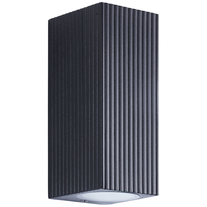 Brilliant - Kinkiet zewnętrzny JELANI 2xGU10/10W/230V IP44 czarny