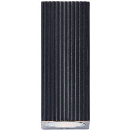 Brilliant - Kinkiet zewnętrzny JELANI 2xGU10/10W/230V IP44 czarny