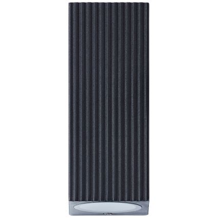 Brilliant - Kinkiet zewnętrzny JELANI 2xGU10/10W/230V IP44 czarny