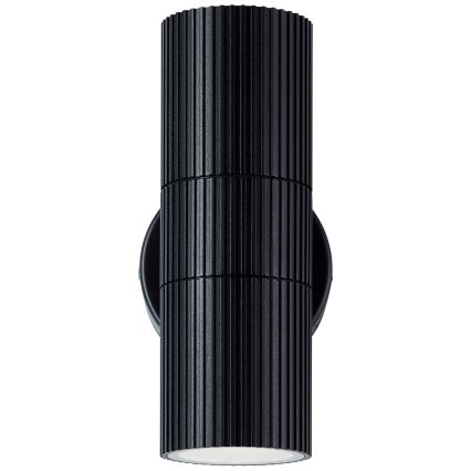 Brilliant - Kinkiet zewnętrzny KEOLA 2xGU10/10W/230V IP44 czarny