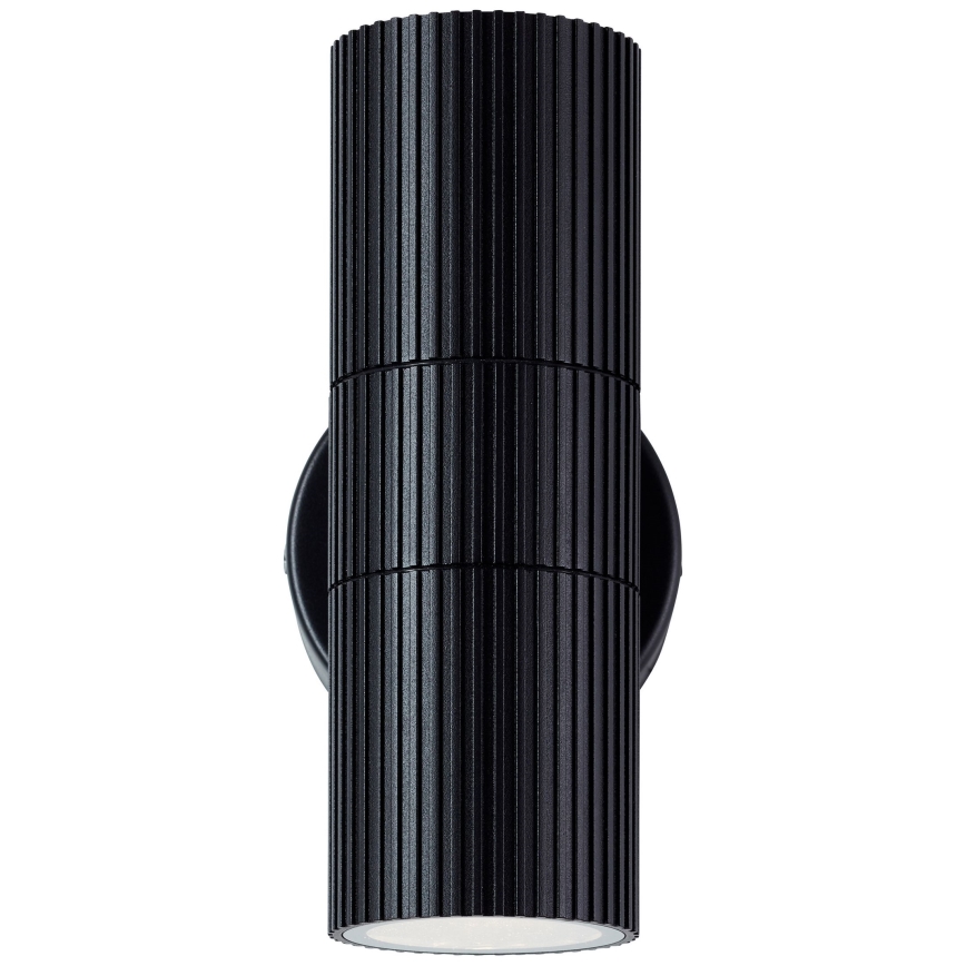 Brilliant - Kinkiet zewnętrzny KEOLA 2xGU10/10W/230V IP44 czarny