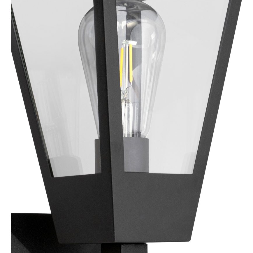 Brilliant - Kinkiet zewnętrzny WESTDLIFF 1xE27/20W/230V IP44 antracyt
