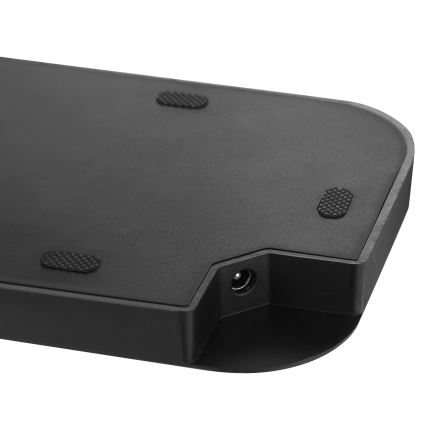 Brilliant - Ładowarka bezprzewodowa 15 W/230 V, czarna