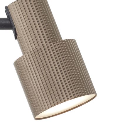 Brilliant - Lampa podłogowa CADIZ 2xGU10/10W/230V brąz