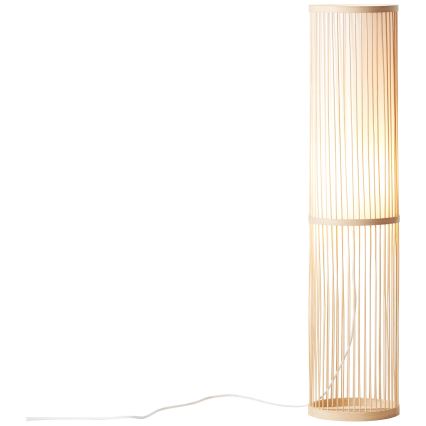 Brilliant - Lampa podłogowa NORI 1xE27/40W/230V z bambusa