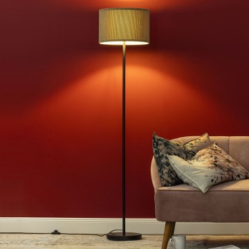 Brilliant - Lampa podłogowa TONY 1xE27/20W/230V brązowa