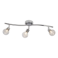 Brilliant - Lampa punktowa BULB 3xG9/28W/230V błyszczący chrom