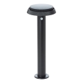 Brilliant - Lampa solarna LED z czujnikiem ALVERO LED/4W/3,7V 2000 mAh 50 cm IP44 czarna