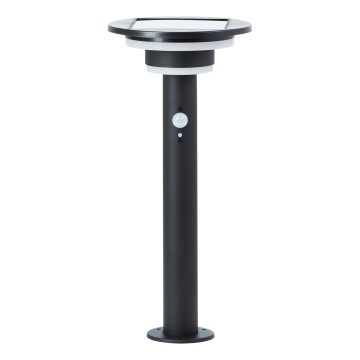 Brilliant - Lampa solarna LED z czujnikiem GARVINA LED/3W/3,7V 2000 mAh 45 cm IP44 czarna