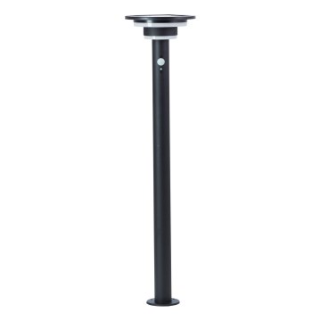 Brilliant - Lampa solarna LED z czujnikiem GARVINA LED/3W/3,7V 2000 mAh 85 cm IP44 czarna