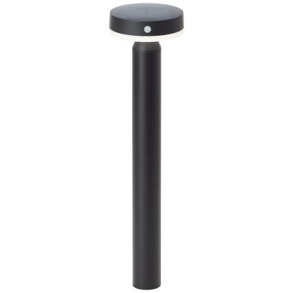 Brilliant - Lampa solarna LED z czujnikiem MAGUA LED/4W/3,7V 2000 mAh 50,2 cm IP44 czarna