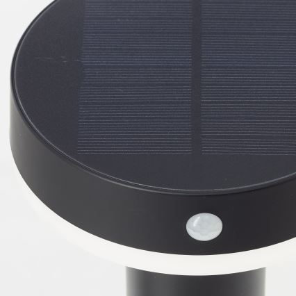 Brilliant - Lampa solarna LED z czujnikiem MAGUA LED/4W/3,7V 2000 mAh 50,2 cm IP44 czarna