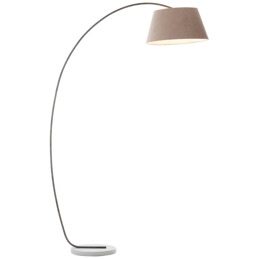 Brilliant - Lampa stojąca BROK 1xE27/60W/230V taupe