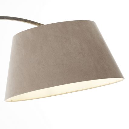 Brilliant - Lampa stojąca BROK 1xE27/60W/230V taupe