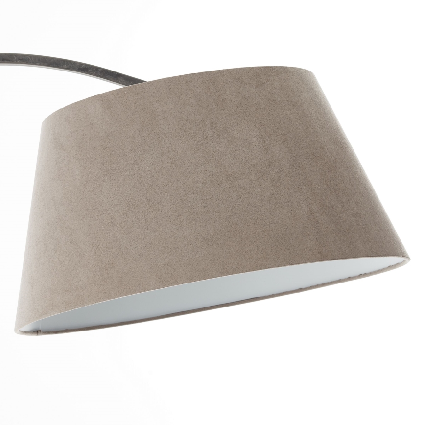 Brilliant - Lampa stojąca BROK 1xE27/60W/230V taupe