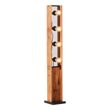 Brilliant - Lampa stojąca CALANDRA 4xE27/42W/230V sosna