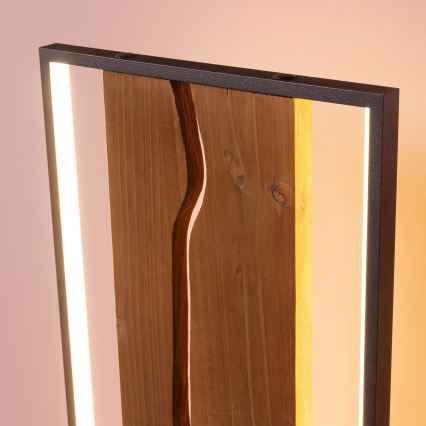 Brilliant - Lampa stojąca LED THUNDER LED/18W/230V sosna