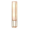 Brilliant - Lampa stojąca SEASIDE 2xE27/40W/230V biała/brązowa