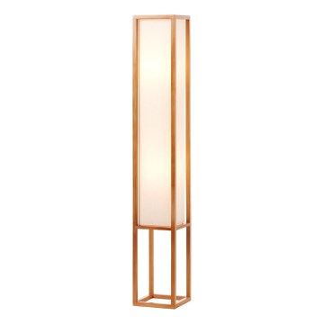 Brilliant - Lampa stojąca SEASIDE 2xE27/40W/230V biała/brązowa