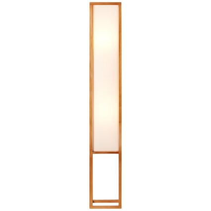Brilliant - Lampa stojąca SEASIDE 2xE27/40W/230V biała/brązowa